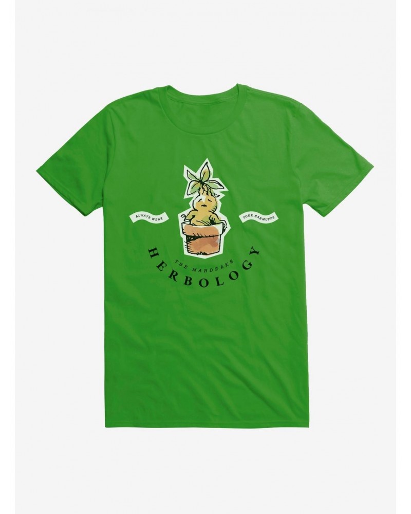 Harry Potter Watercolor Herbology Mandrake T-Shirt $6.88 T-Shirts