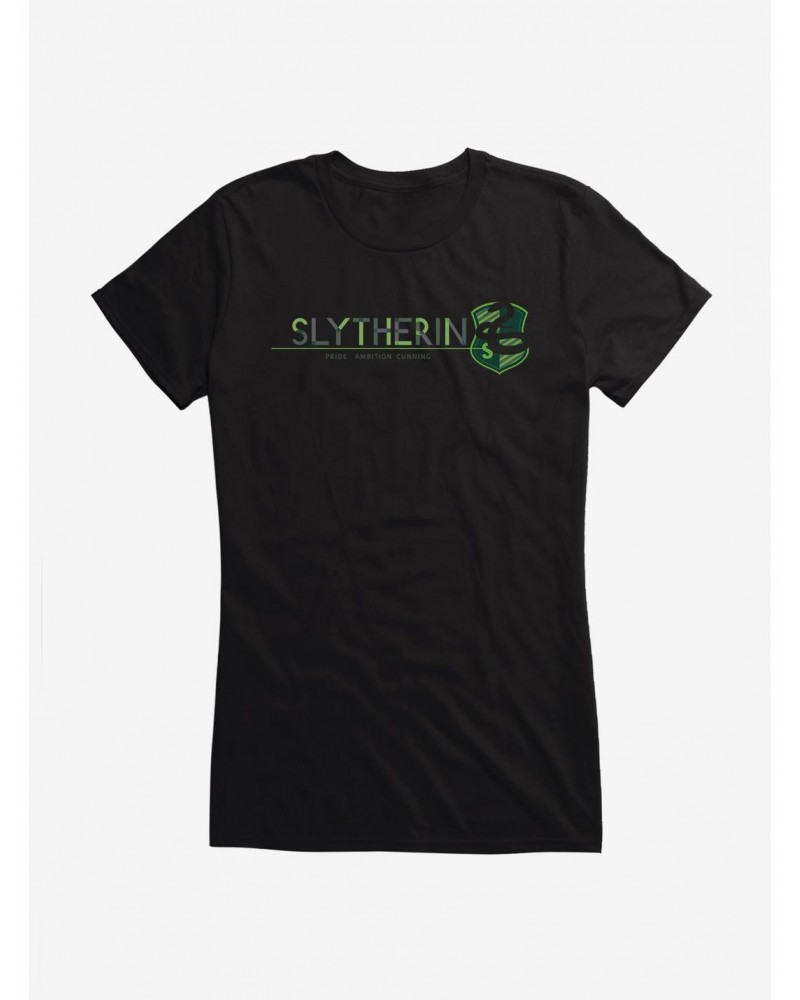 Harry Potter Slytherin Pride Girls T-Shirt $9.16 T-Shirts