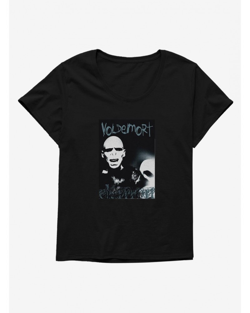 Harry Potter Grungy Voldemort Girls T-Shirt Plus Size $9.71 T-Shirts
