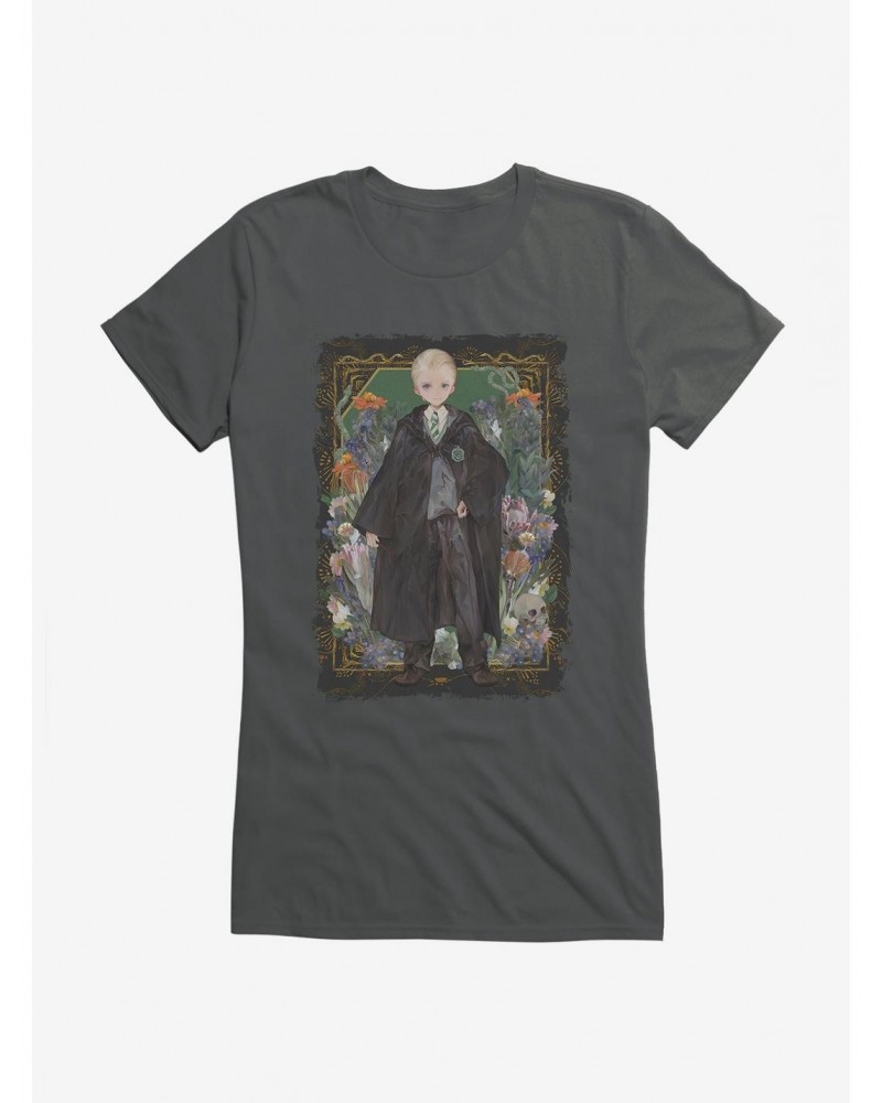 Harry Potter Draco Malfoy Fantasy Style Girls T-Shirt $6.37 T-Shirts