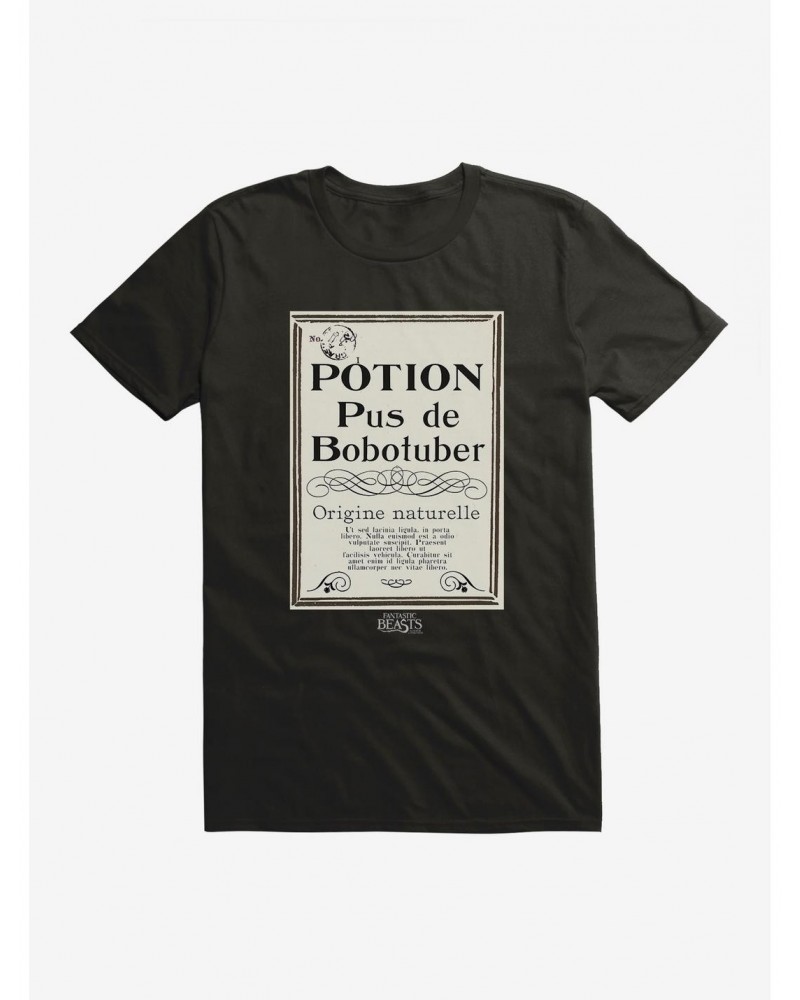 Fantastic Beasts Herbology Potion Pus de Bobotuber T-Shirt $6.88 T-Shirts