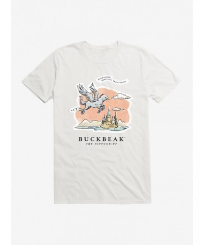 Harry Potter Watercolor Hippogriff Buckbeak T-Shirt $5.74 T-Shirts