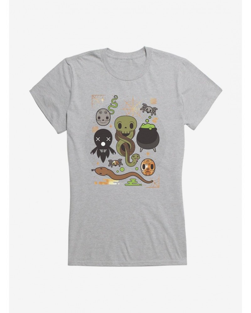 Harry Potter Dark Art Charms Girls T-Shirt $7.37 T-Shirts