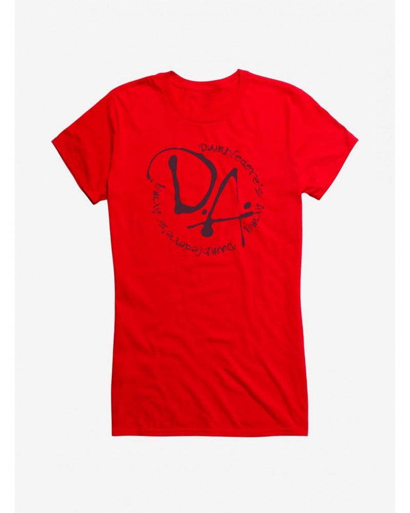 Harry Potter Dumbledore's Army Logo Girls T-Shirt $5.98 T-Shirts
