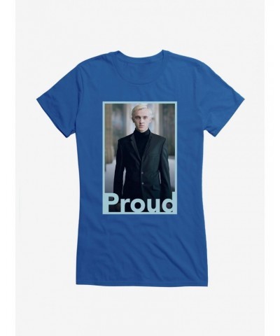 Harry Potter Proud Draco Girls T-Shirt $7.97 T-Shirts