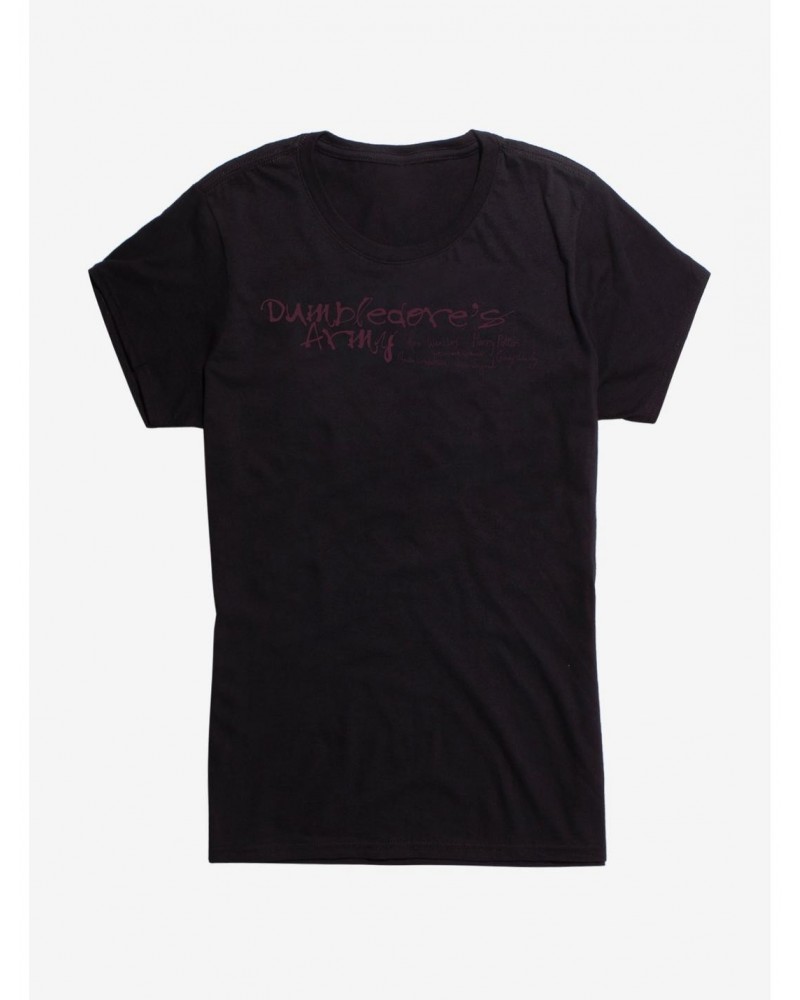 Harry Potter Dumbledore's Army Girls T-Shirt $9.36 T-Shirts