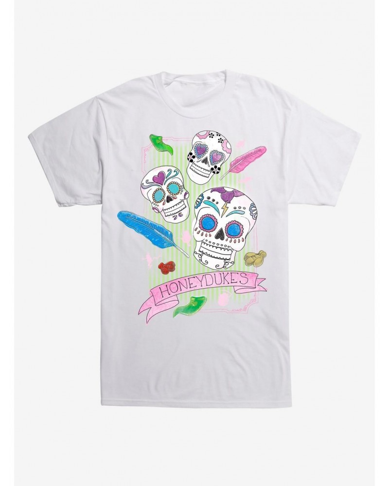 Harry Potter Honeydukes Sugar Skulls T-Shirt $5.93 T-Shirts