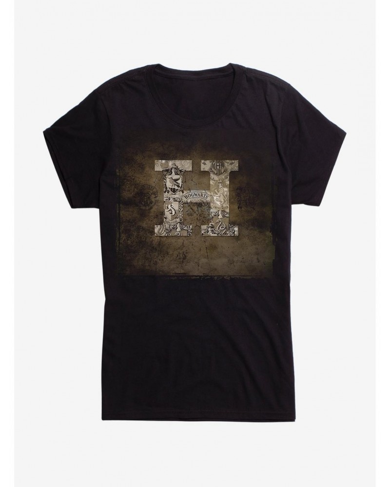 Harry Potter Hogwarts H Girls T-Shirt $9.16 T-Shirts