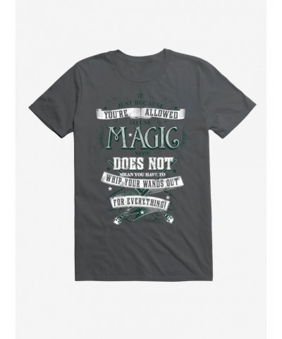 Harry Potter Wands Out Quote T-Shirt $7.07 T-Shirts
