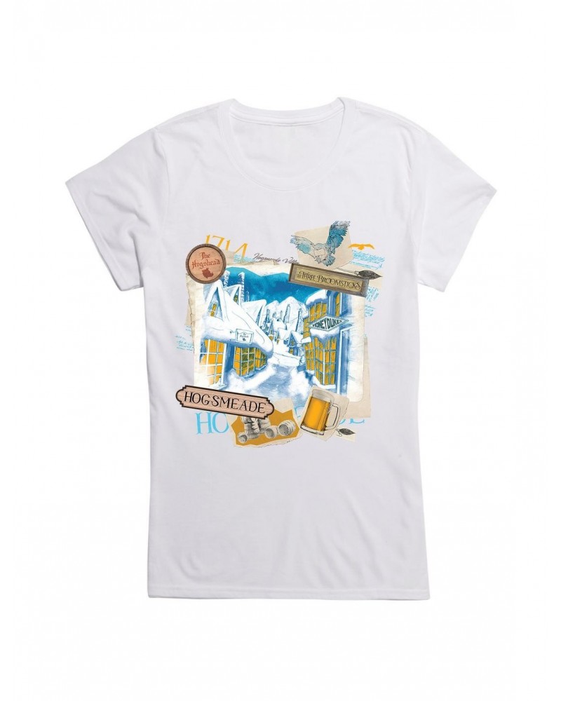 Harry Potter Hogsmeade Collage Girls T-Shirt $5.98 T-Shirts