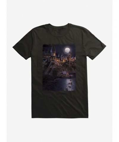 Harry Potter Boats To Hogwarts Dock T-Shirt $8.80 T-Shirts