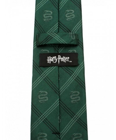 Harry Potter Slytherin Plaid Tie $21.73 Ties