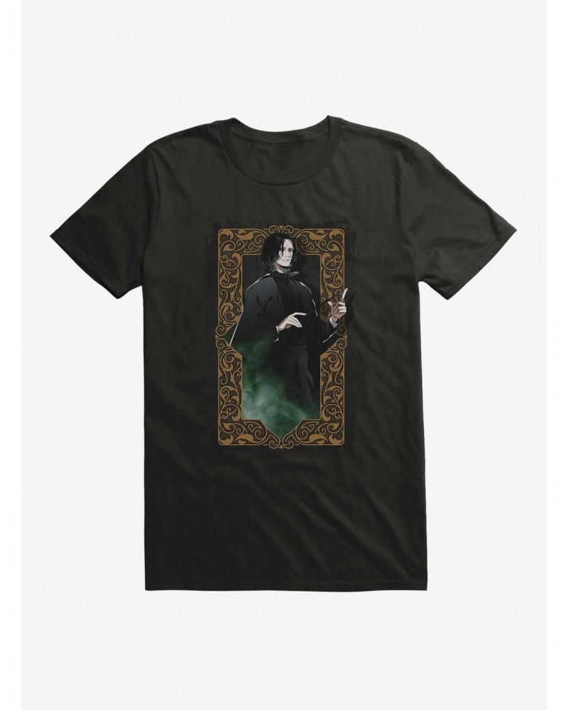 Harry Potter Snape Frame Anime Style T-Shirt $9.18 T-Shirts