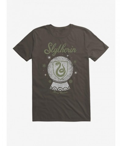 Harry Potter Snow Globe Slytherin T-Shirt $5.93 T-Shirts