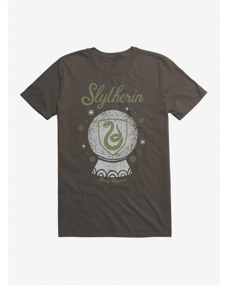 Harry Potter Snow Globe Slytherin T-Shirt $5.93 T-Shirts