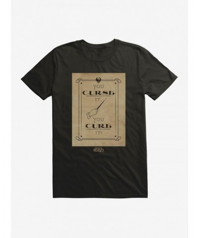 Fantastic Beasts You Curse It, You Cure It! T-Shirt $6.50 T-Shirts