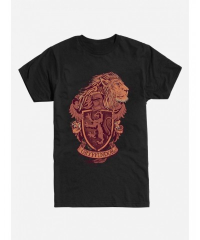 Extra Soft Harry Potter Gryffindor Lion T-Shirt $11.00 T-Shirts