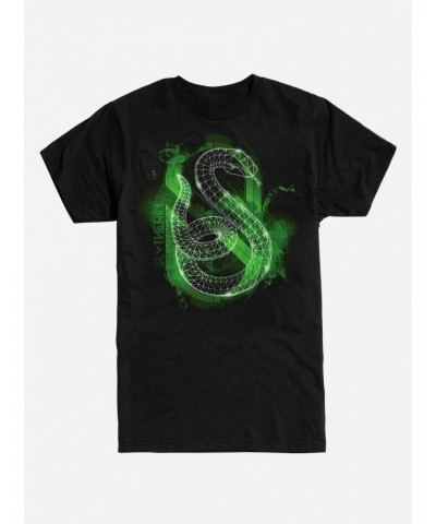 Harry Potter Slytherin Snake T-Shirt $8.41 T-Shirts