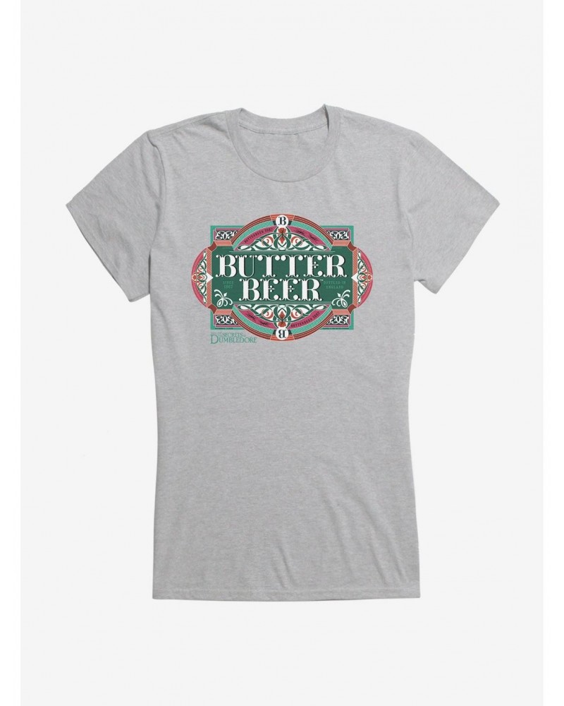 Fantastic Beasts: The Secrets Of Dumbledore Butter Beer Girls T-Shirt $6.18 T-Shirts