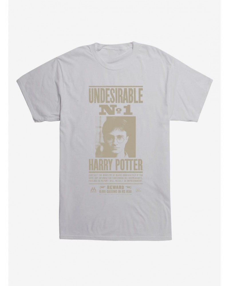 Harry Potter Undesirable No. 1 Warrant T-Shirt $8.99 T-Shirts