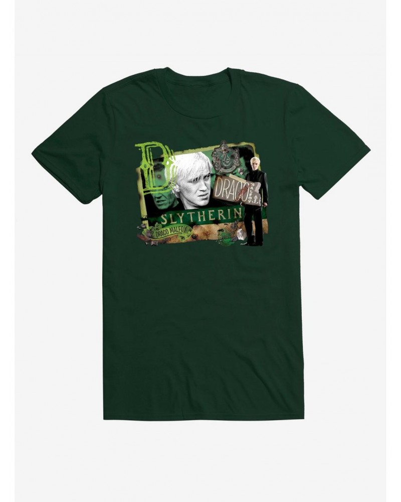 Harry Potter Draco Malfoy Collate T-Shirt $8.03 T-Shirts