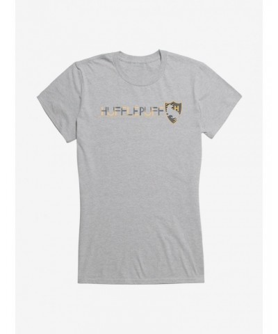 Harry Potter Hufflepuff Dedication Girls T-Shirt $9.36 T-Shirts