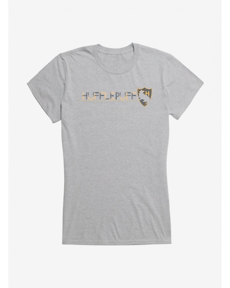 Harry Potter Hufflepuff Dedication Girls T-Shirt $9.36 T-Shirts