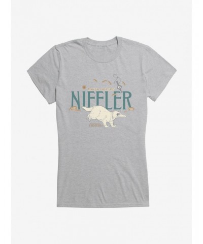 Fantastic Beasts Niffler Coins Girls T-Shirt $8.57 T-Shirts