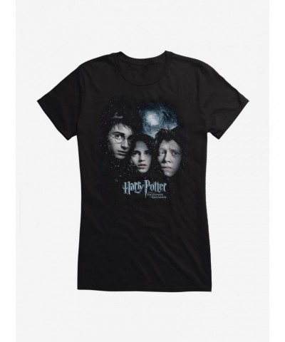 Harry Potter Prisoner of Azkaban Movie Poster Girls T-Shirt $9.96 T-Shirts