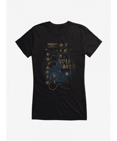 Harry Potter Hogwarts Yule Ball Waltzing Feet Girls T-Shirt $7.17 T-Shirts