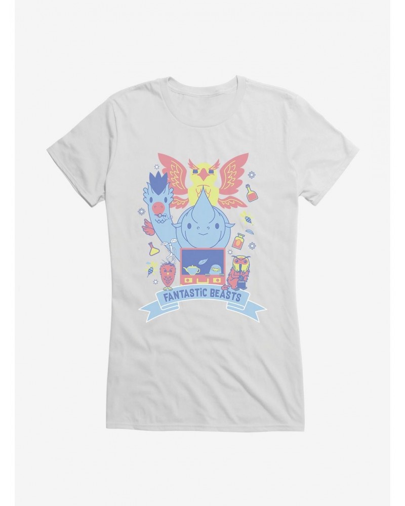 Fantastic Beasts Luggage Beasts Girls T-Shirt $8.76 T-Shirts