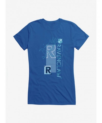 Harry Potter Ravenclaw Icons Girls T-Shirt $5.98 T-Shirts