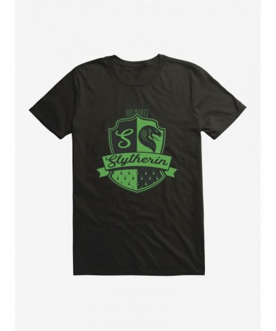 Harry Potter Slytherin House Crest T-Shirt $8.80 T-Shirts