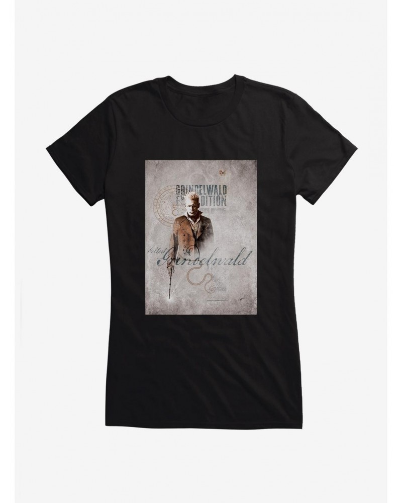 Fantastic Beasts Grindelwald Page Girls T-Shirt $8.76 T-Shirts