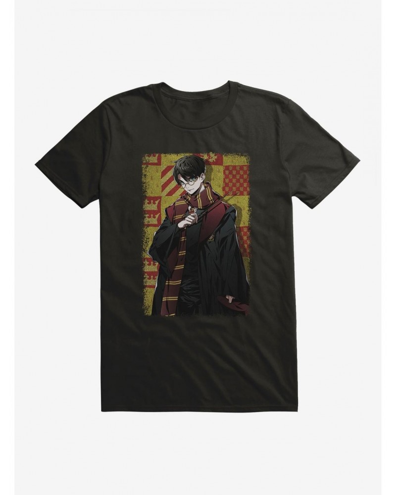Harry Potter Harry Anime Style T-Shirt $8.41 T-Shirts
