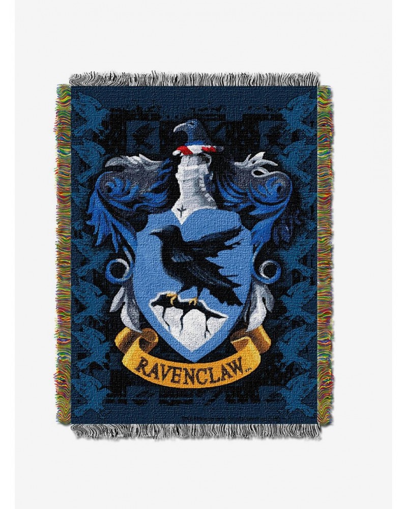 Harry Potter Ravenclaw Crest Tapestry Throw $18.41 Throws