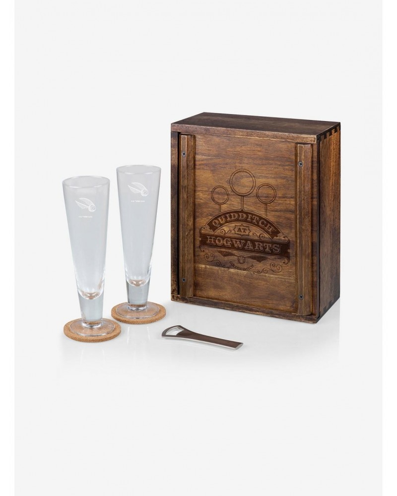 Harry Potter Quidditch Beverage Glass Set $51.12 Glass Set