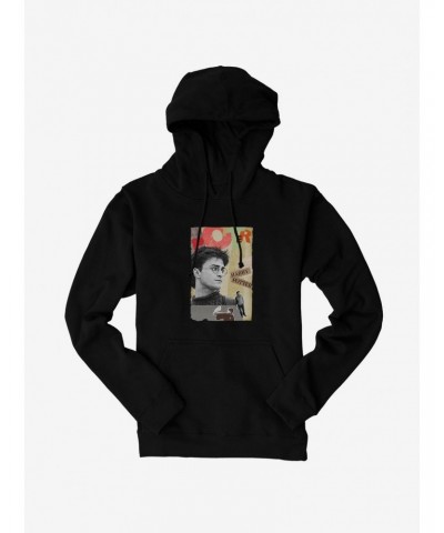 Harry Potter Hedwig And Potter Collage Hoodie $16.52 Hoodies