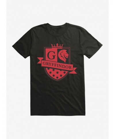 Harry Potter Gryffindor House Crest T-Shirt $8.80 T-Shirts
