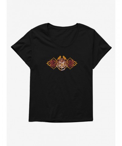 Harry Potter Gryffindor Icons Girls T-Shirt Plus Size $10.17 T-Shirts