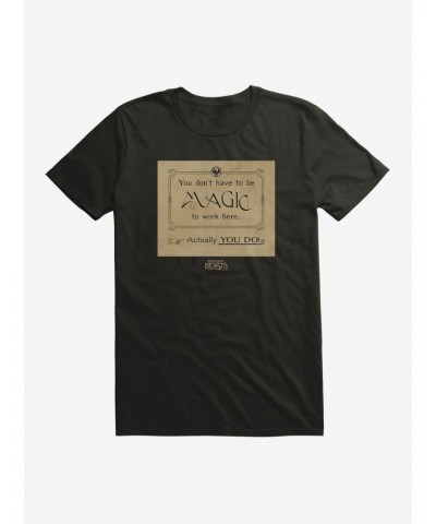 Fantastic Beasts Magic Only T-Shirt $8.22 T-Shirts