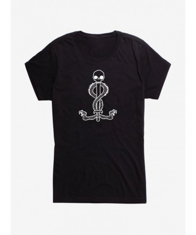 Harry Potter Death Eaters Symbol Doodle Girls T-Shirt $7.97 T-Shirts
