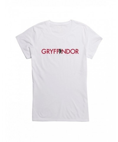 Harry Potter Gryffindor Bold Script Girls T-Shirt $9.56 T-Shirts