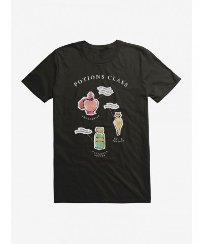 Harry Potter Watercolor Potions Class T-Shirt $6.88 T-Shirts