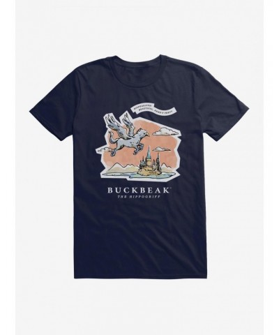 Harry Potter Watercolor Hippogriff Buckbeak T-Shirt $5.74 T-Shirts