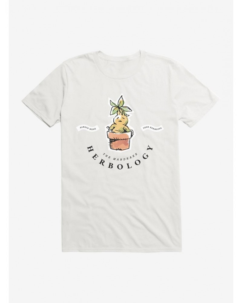 Harry Potter Watercolor Herbology Mandrake T-Shirt $6.12 T-Shirts