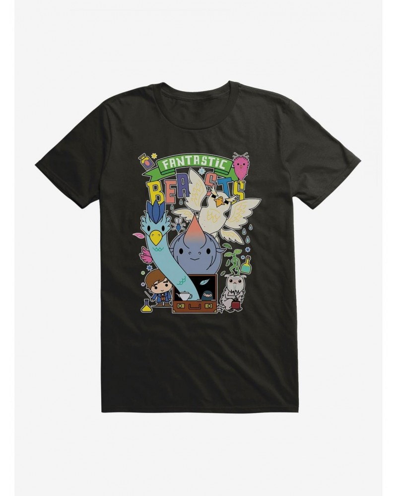 Fantastic Beasts Animal Friends T-Shirt $8.41 T-Shirts