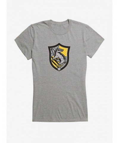 Harry Potter Hufflepuff Multiprint Shield Girls T-Shirt $6.57 T-Shirts