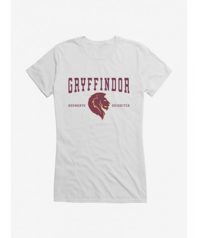 Harry Potter Gryffindor Quidditch Symbol Girls T-Shirt $9.16 T-Shirts