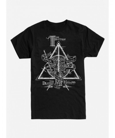 Harry Potter Deathly Hallows Three Brothers T-Shirt $6.50 T-Shirts